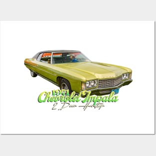 1971 Chevrolet Impala 2 Door Hardtop Posters and Art